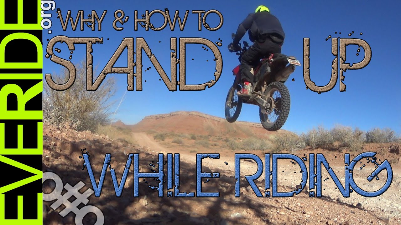 The Most Important Tip for New Off-Road ADV & Dual Sport Riders - STAND o#o