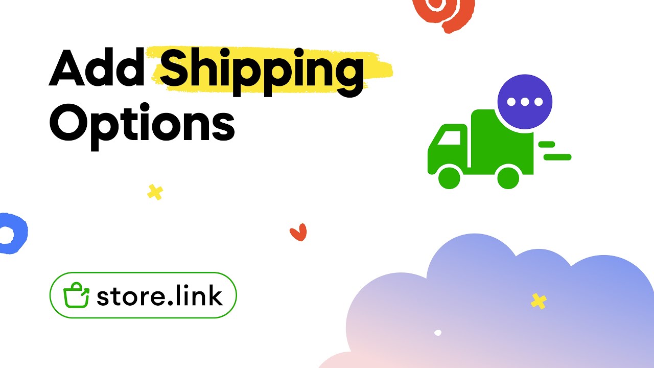 How to Set Up Multiple Shipping Options for Your Online Store | Store.link Tutorial
