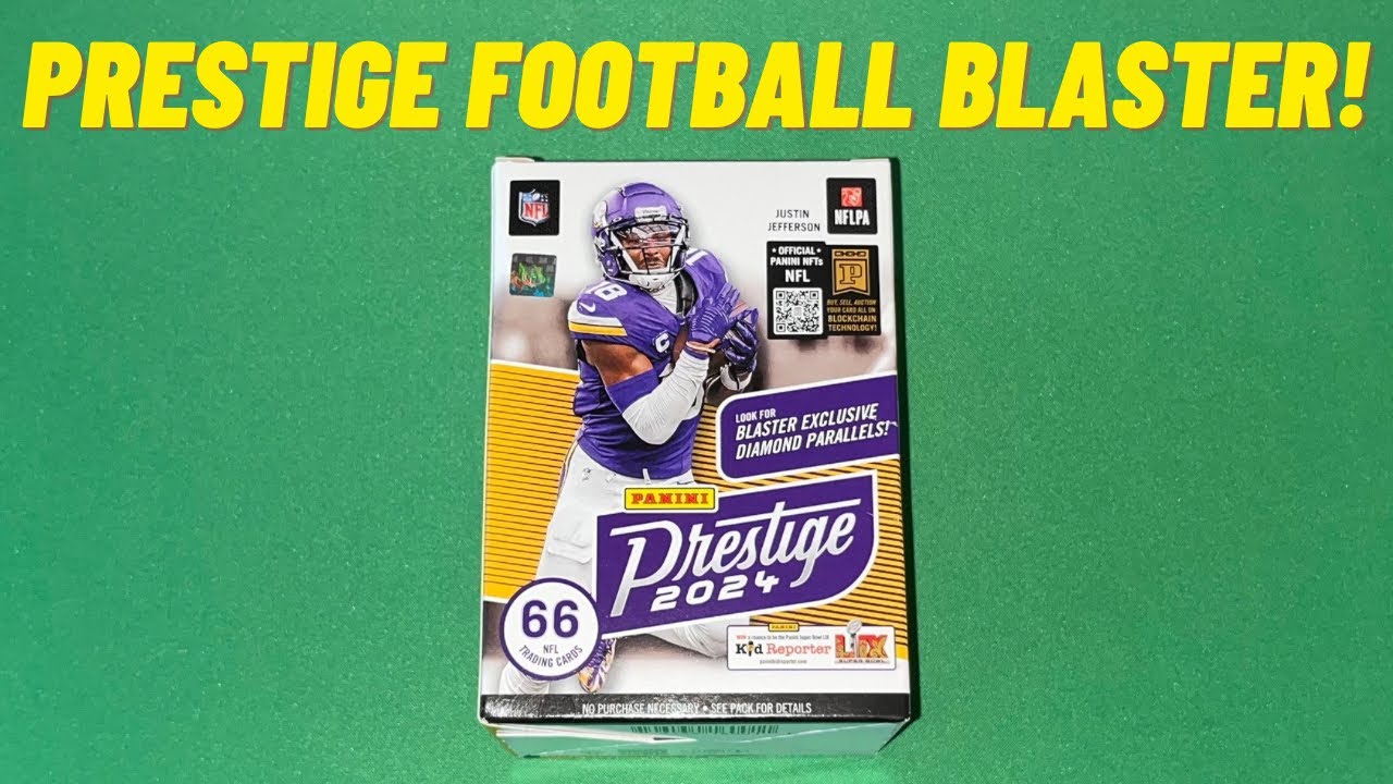 2024 Panini Prestige Football Blaster Box Opening Review! New Retail Sports Cards! New Draft Class!