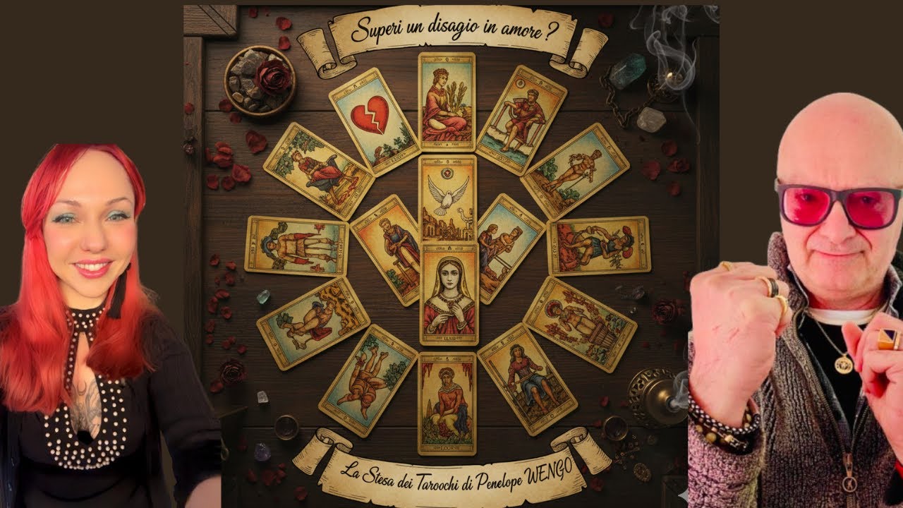 Superi un disagio in amore ? La Stesa dei Tarocchi di Penelope WENGO