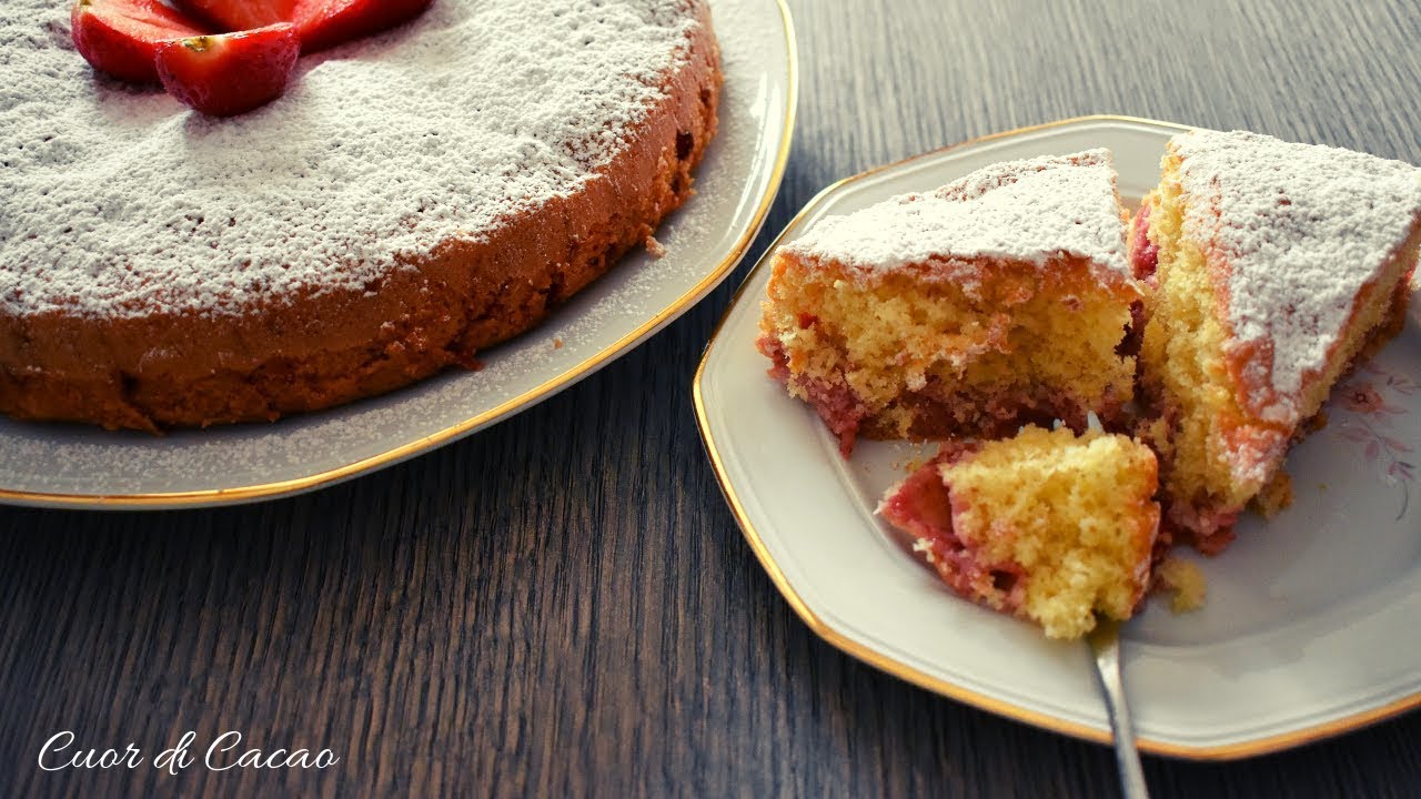 Torta soffice alle fragole