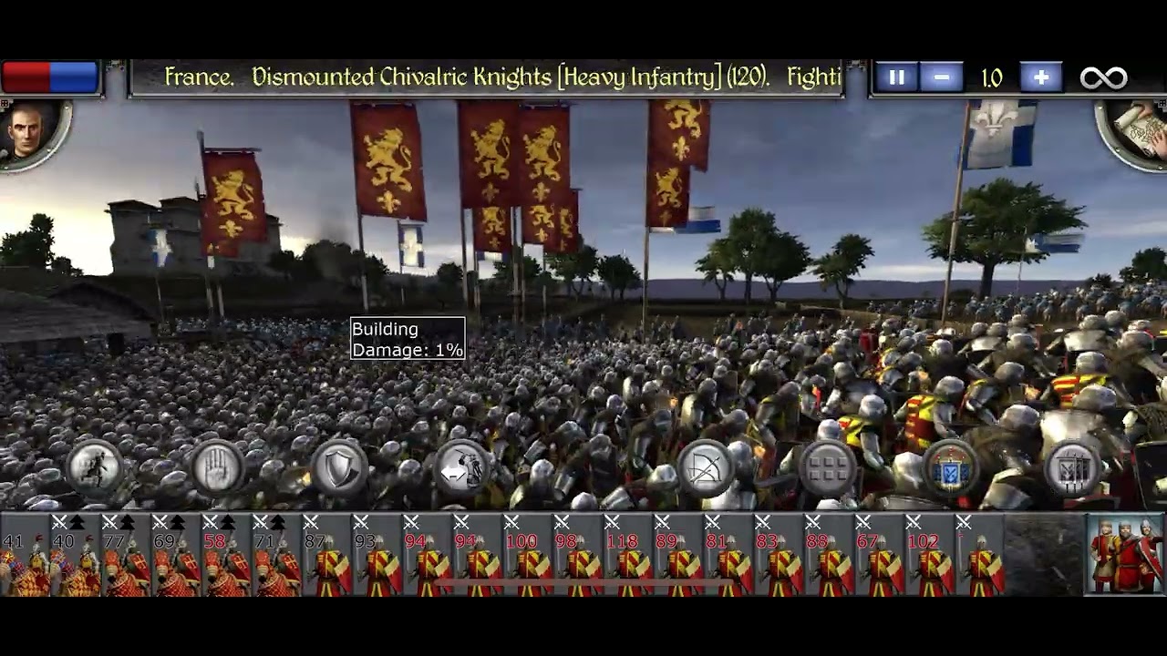 Battle Between England And France