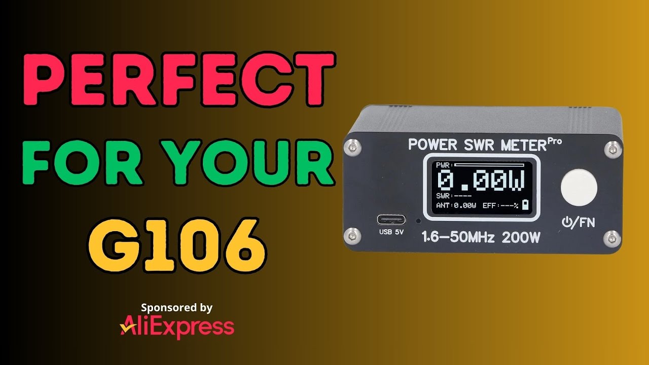 Is this POWER SWR METER good for Xiegu G106 (or any other radio)?