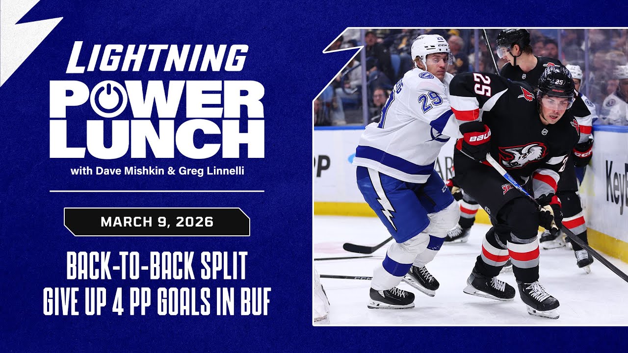 Lightning Power Lunch - March 9, 2026 📱