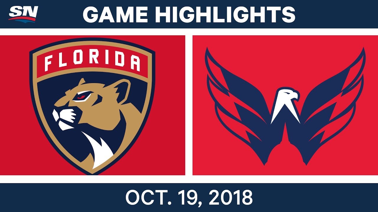 NHL Highlights | Panthers vs. Capitals - Oct. 19, 2018