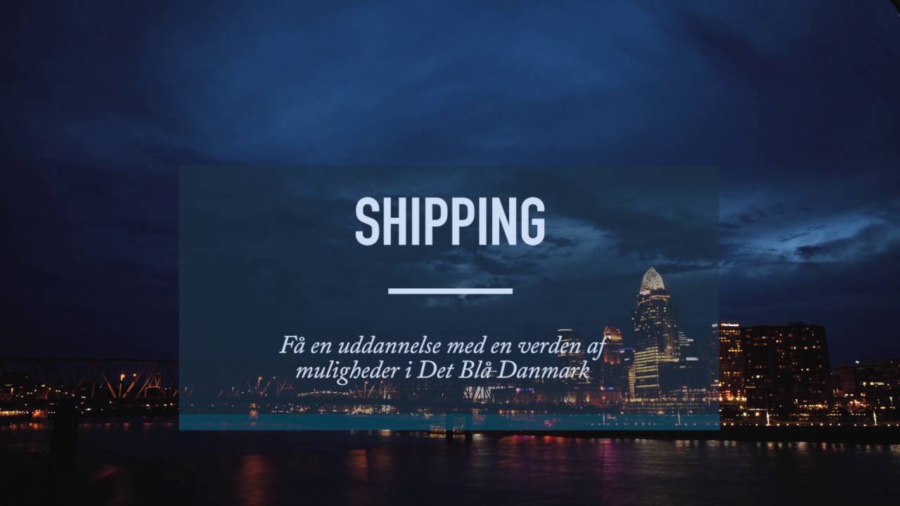 Det Blå Danmark - Shipping
