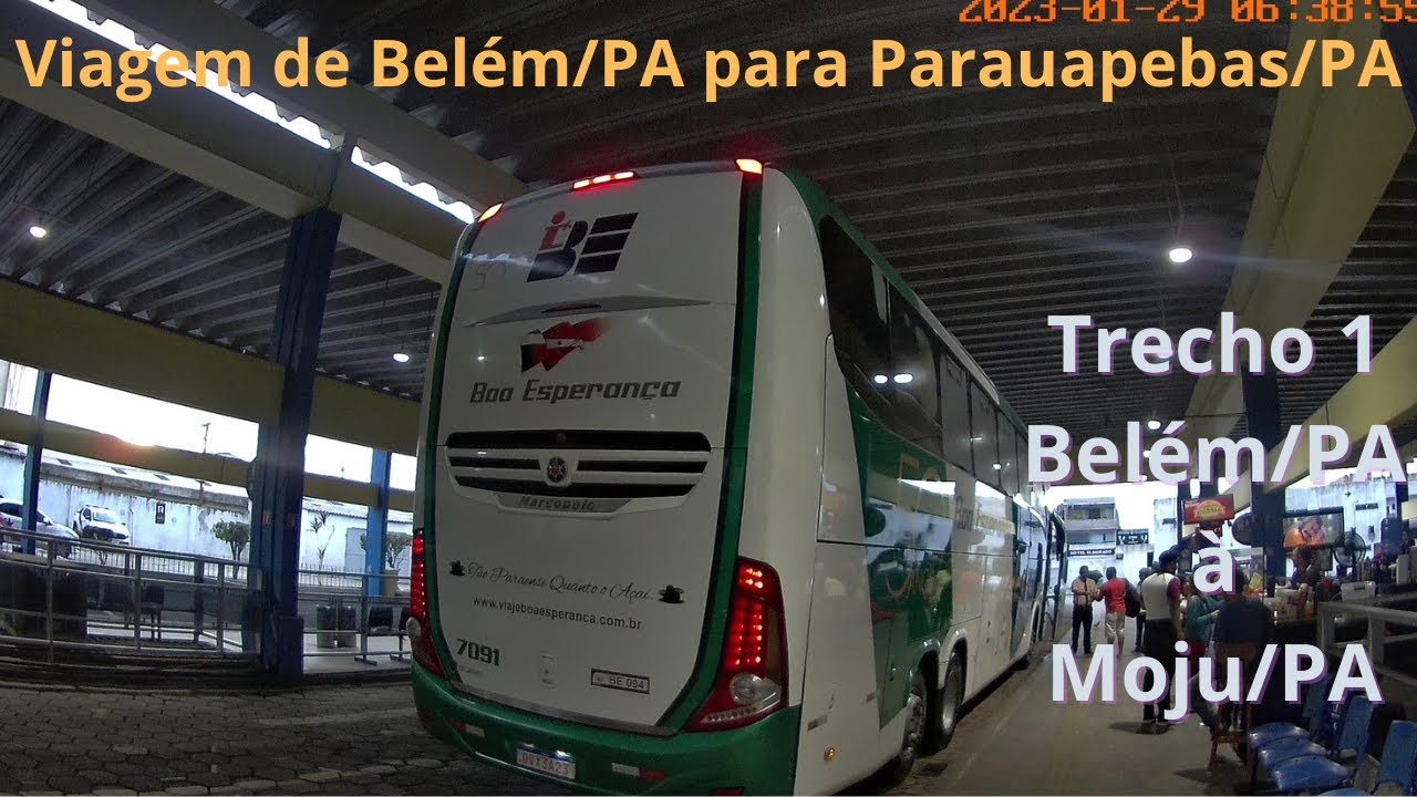 D/Belém/PA p/Parauapebas/PA - Trecho 1 - Belém à Moju/PA - Viação Boa Esperança