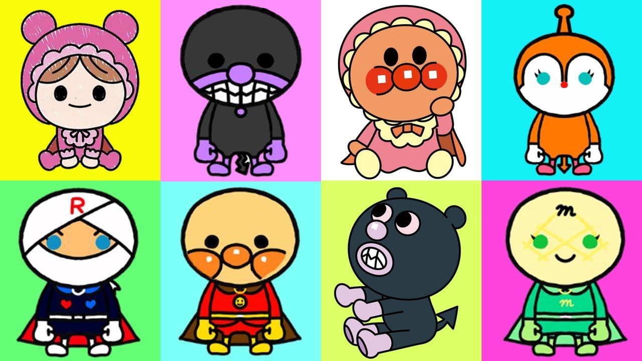 アンパンマンのこれだーれだ❓🎃新春アンパンマンパズル🌈　おもちゃ アニメ 童謡 知育 赤ちゃん喜ぶ 幼児向け 教育 クイズ