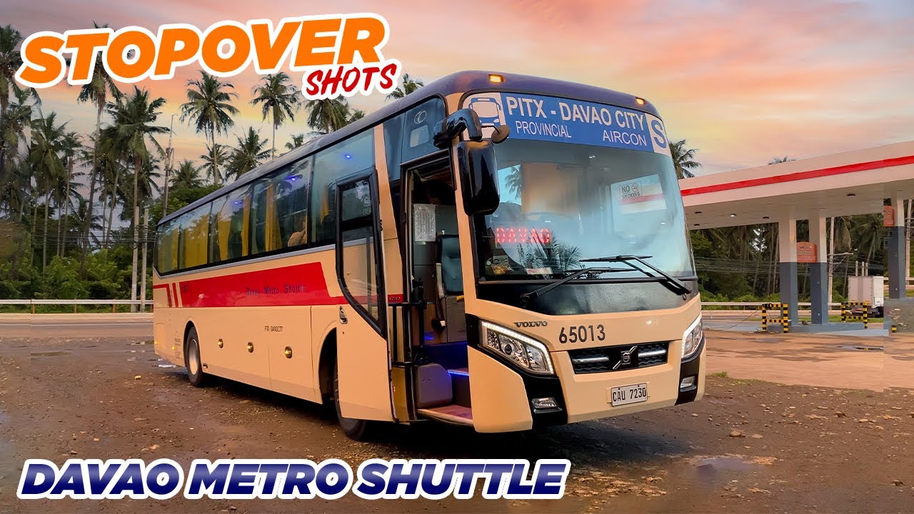 STOPOVER SHOTS | Davao Metro Shuttle THACO Volvo B8R [w/ SUBTITLES]