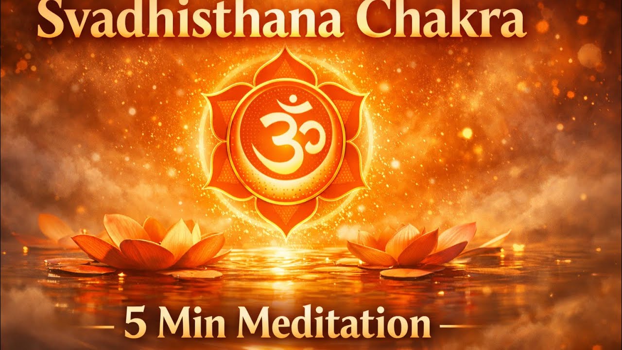 2nd Chakra Meditation – 5 Min Emotional Flow & Relaxation