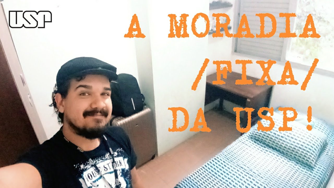 A MORADIA (FIXA) DA USP! (CRUSP) - MORANDO NA USP