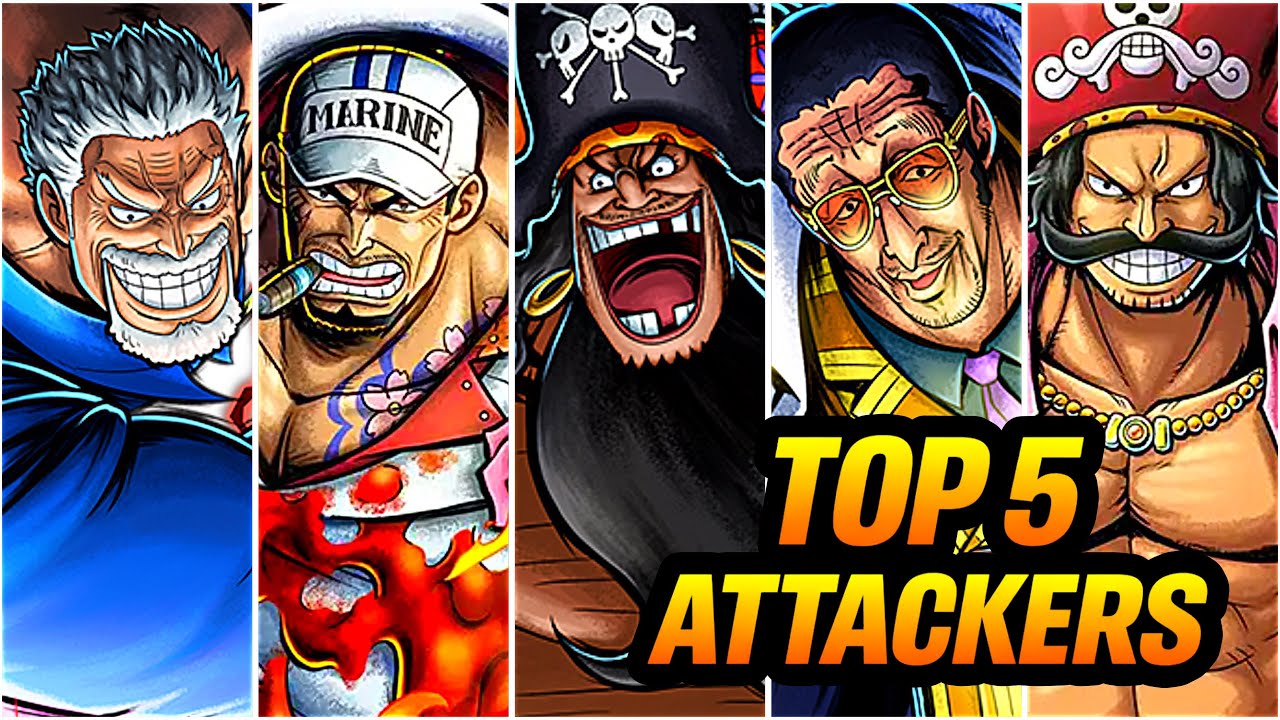 ESSES SÃO OS MELHORES ATACANTES PARA O META ATUAL!! | ONE PIECE BOUNTY RUSH