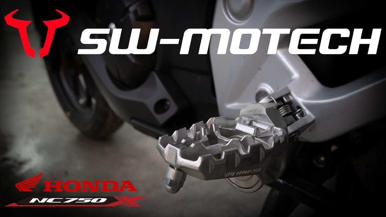 SW Motech Footpegs Kit for the Honda NC 750 X