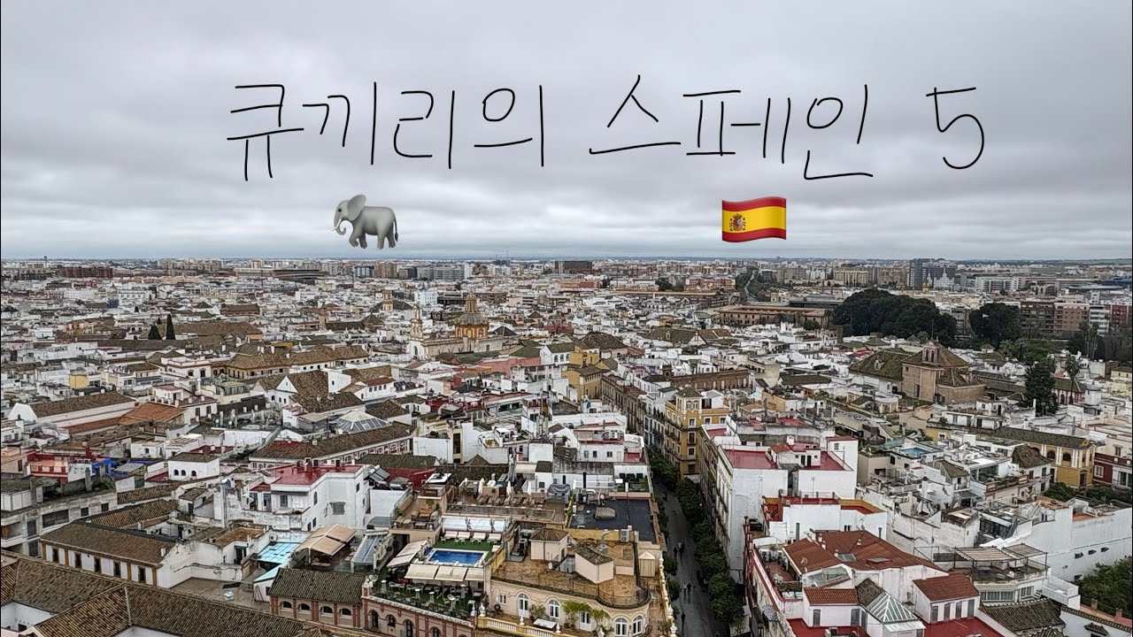 스페인 5,6일차 (세비야 - 세비야 대성당, 히랄다 탑, 알카사르, 스페인 광장)