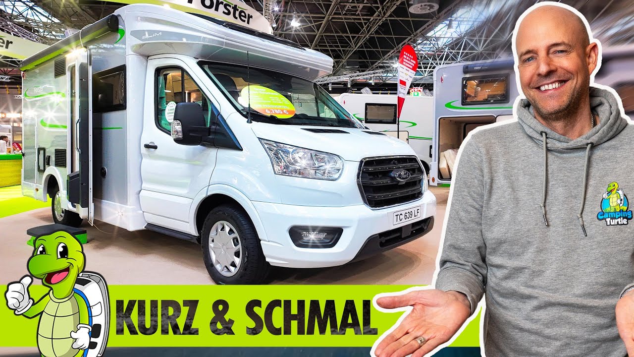EXTRA SCHMALES & PREISWERTES Wohnmobil mit HECKBAD | NUR 6,40m Länge | Forster FT 639 LF Coupé