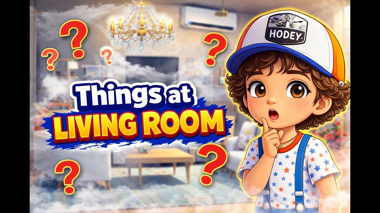 Living Room Things Explained 🛋️📺 | Kids Learning with Reyansh | Made with 