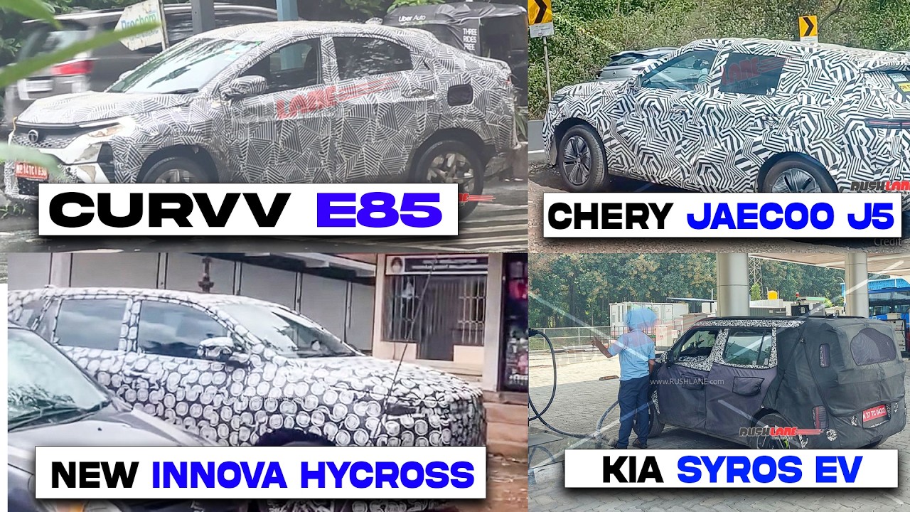 Tata Curvv E85 or CNG? New Innova Hycross and Hilux | Kia Syros EV