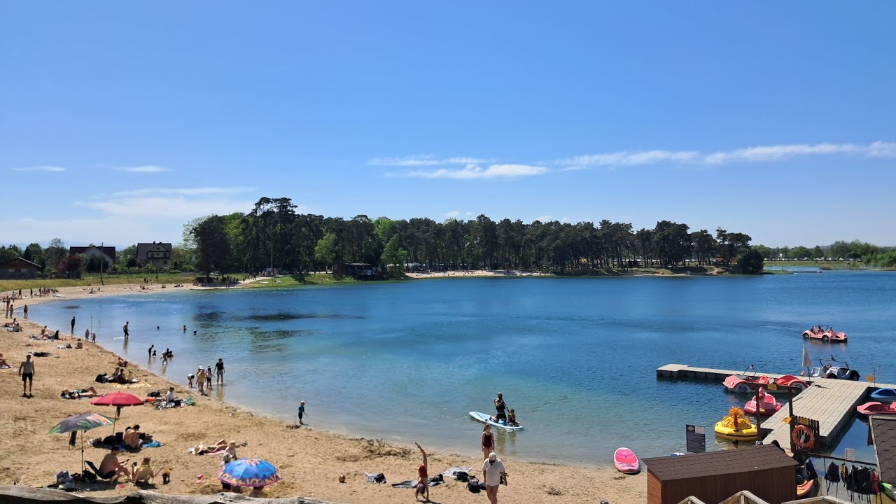 #Zalew Kryspinów 2024#Zalew na piaskach Kryspinów#Reservoir on the sands of Kryspinów#Beach#Boatride