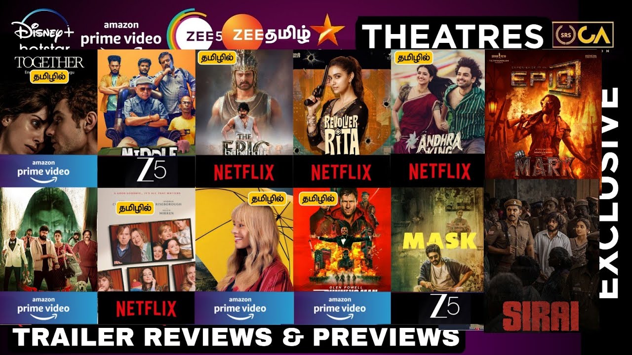 This Week All OTT Releases & Theatre Releases & Tv Premieres List | BACK 2 BACK OTT Trailer Reviews