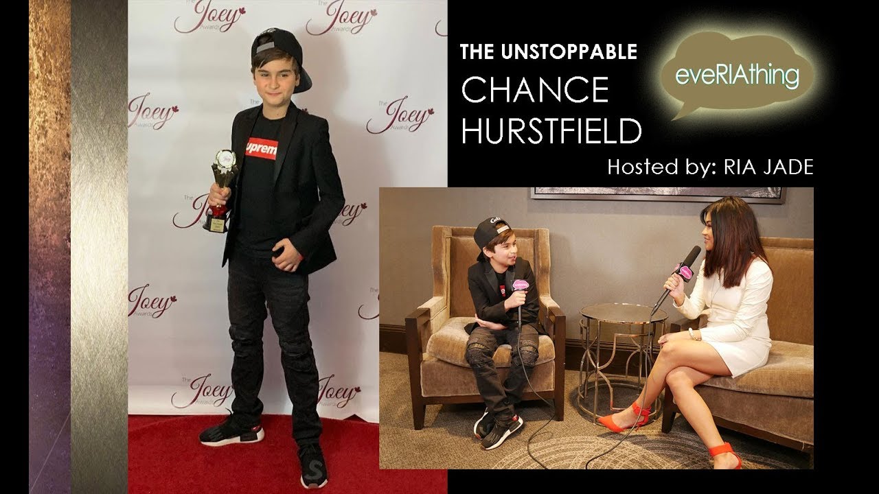 Chance Hurstfield, Young, Passionate, Accomplished!