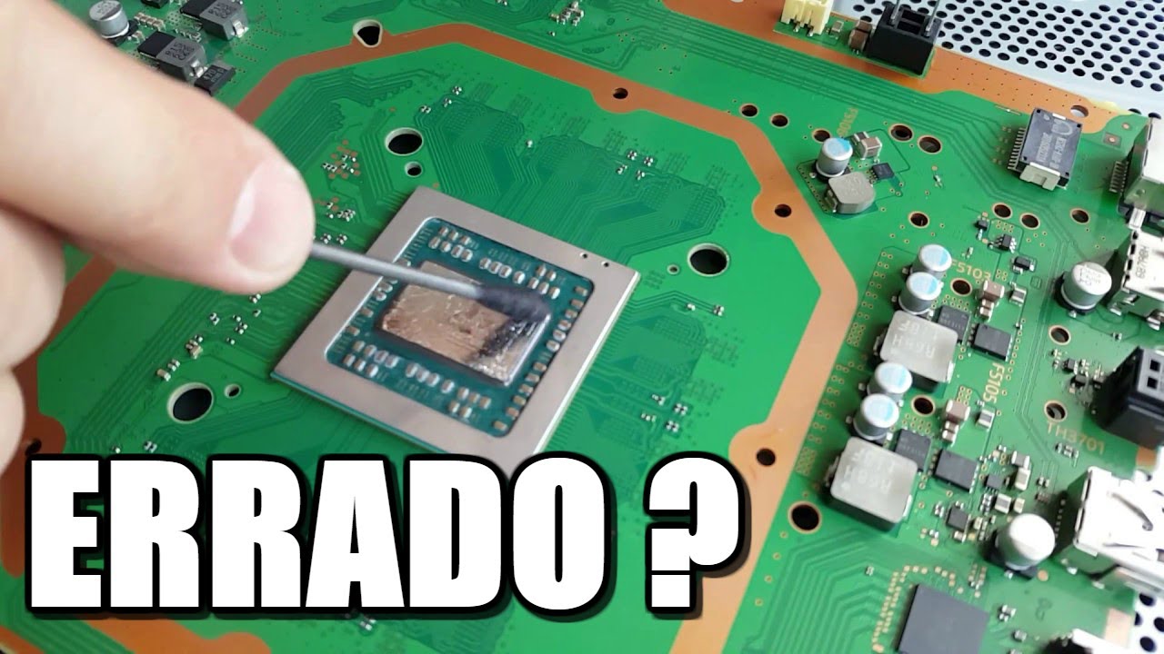 Pasta térmica - A melhor técnica para se aplicar no console