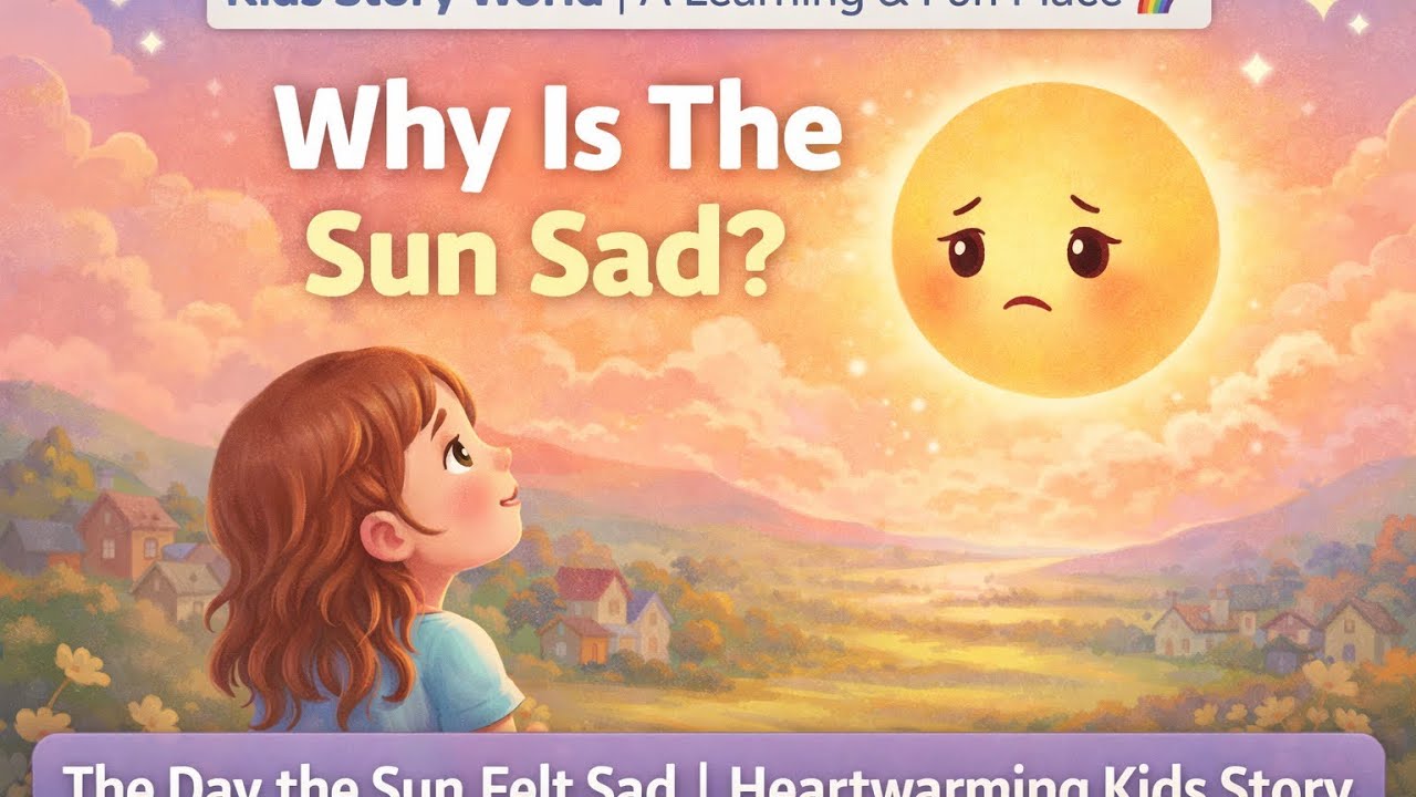 The Day the Sun Felt Sad | Heartwarming Kids Story