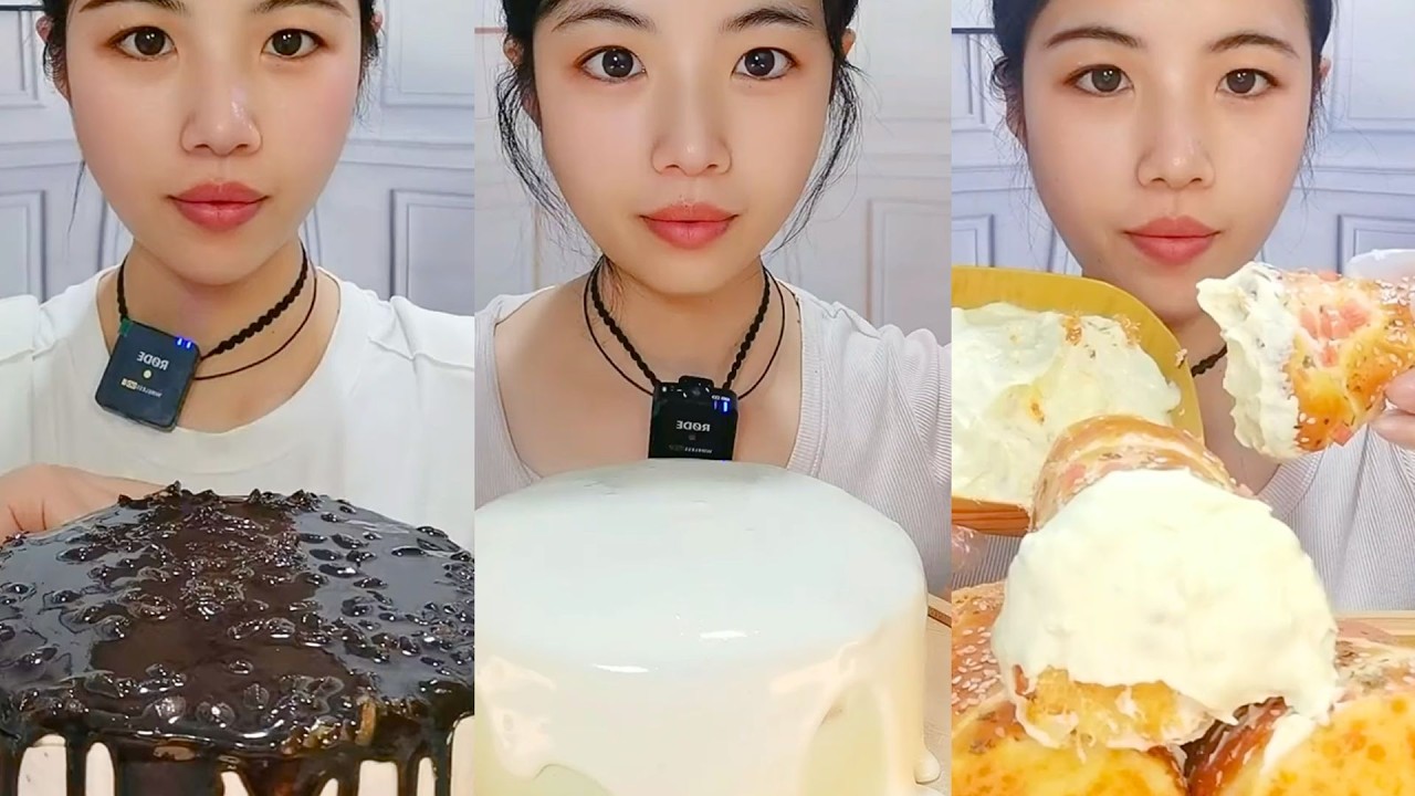 Homemade Cake and Brownie Eating Show | Calm Dessert Mukbang #82