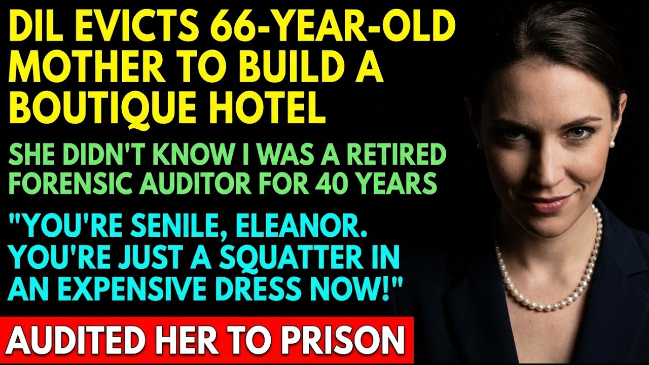 DIL EVICTS 66 Year Old Auditor To Build A Hotel, But I AUDITED Her — REVENGE
