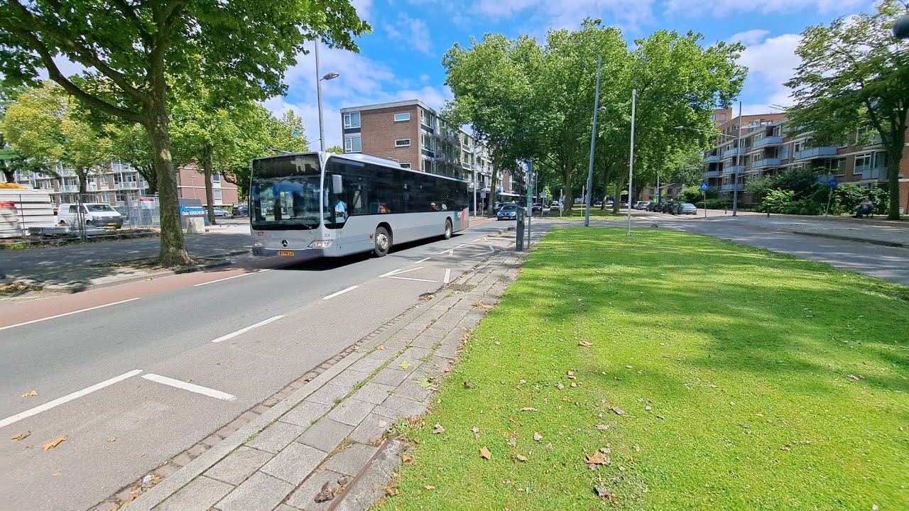Het openbaar vervoer rond Rotterdam Lombardije en Zuidplein 10-07-2024