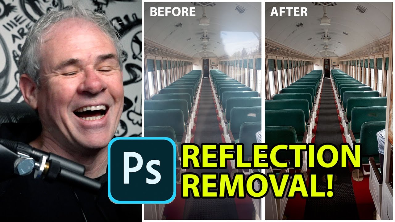 IMPOSSIBLE Reflection removal is here in Photoshop