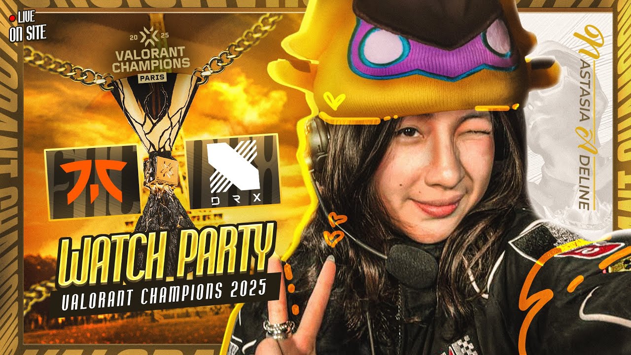 BONJOUR! - VCT CHAMPION PARIS WATCH PARTY DAY 2 - FNATIC vs DRX