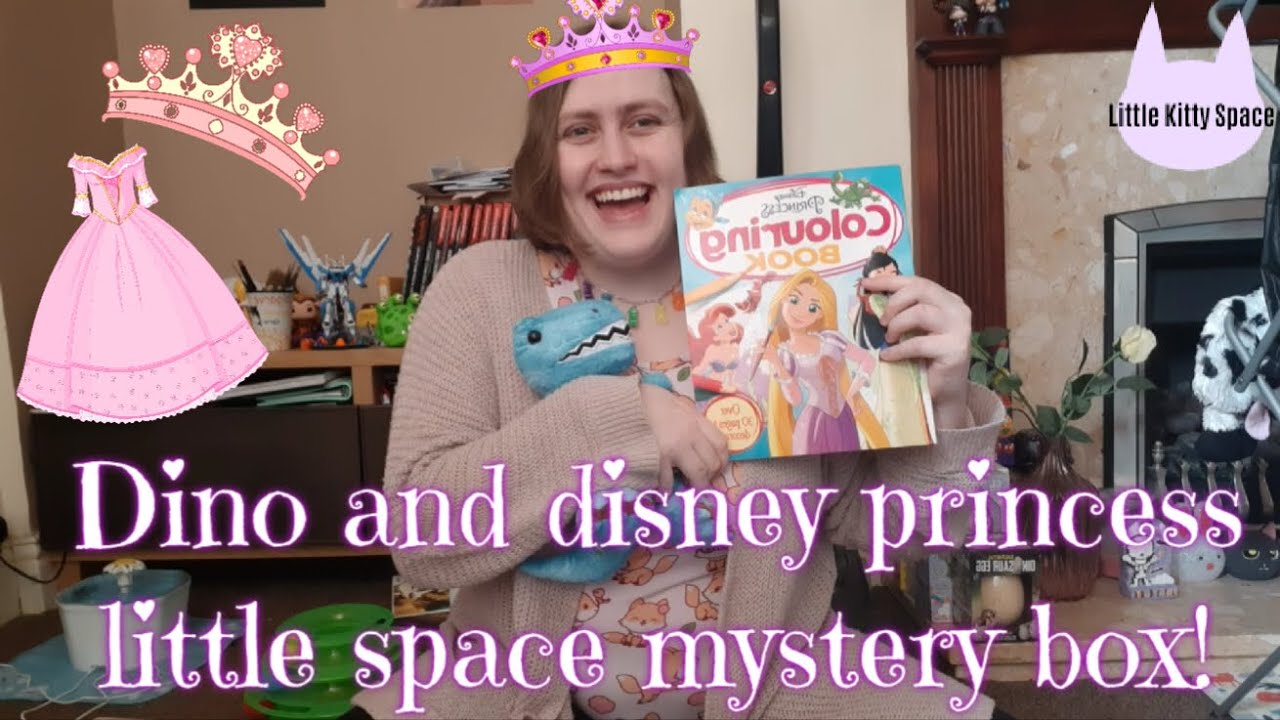 Dino and Disney princess little space mystery box | age regression SFW