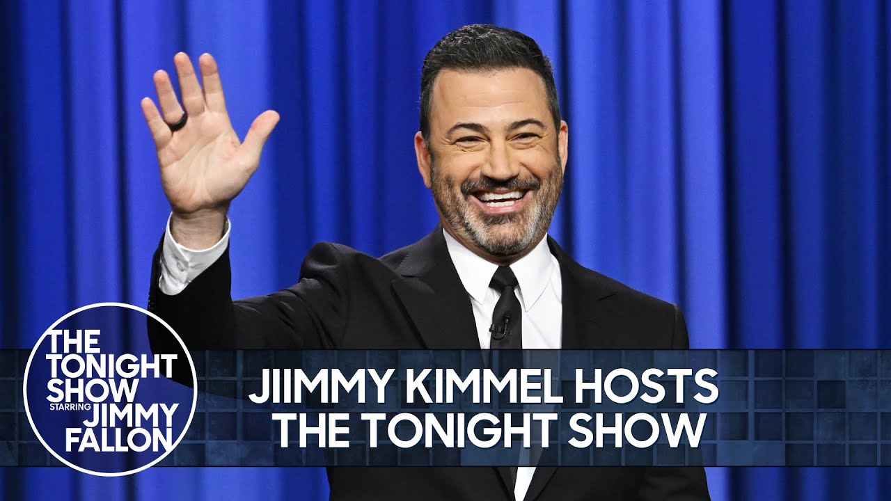 Jimmy Kimmel Does the Tonight Show Monologue | The Tonight Show Starring Jimmy Fallon