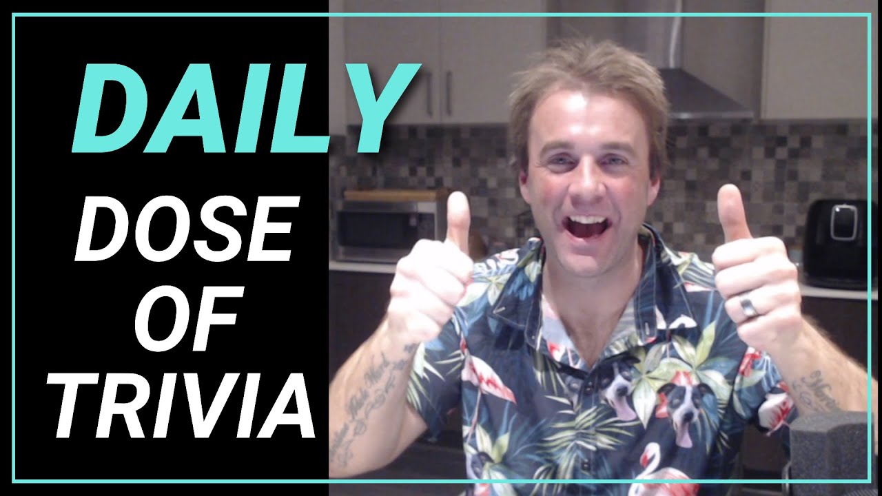 Daily Dose of Trivia #1 | 11-8-2021