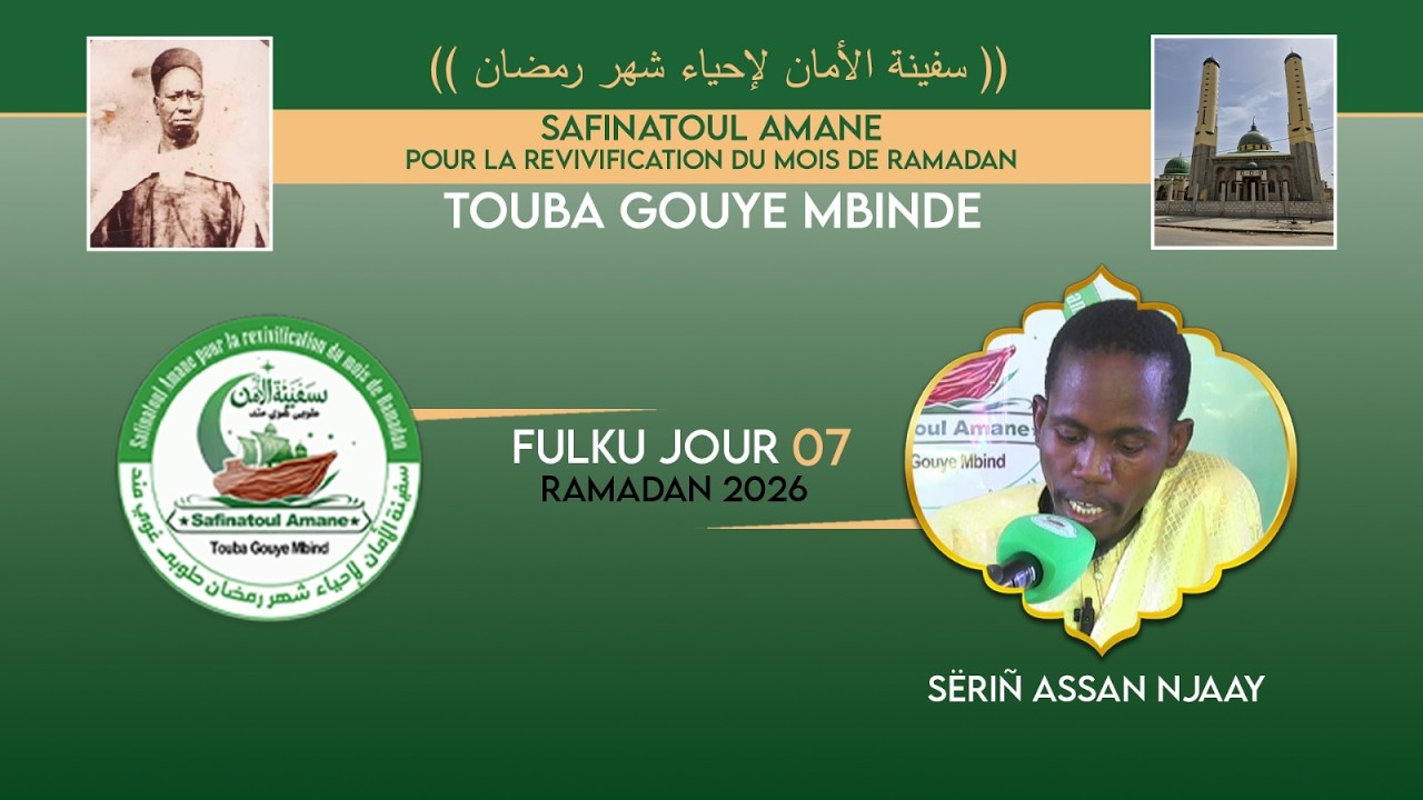 🔴Direct Touba Gouye Mbinde Dundal Koor Safiinatul Amane...