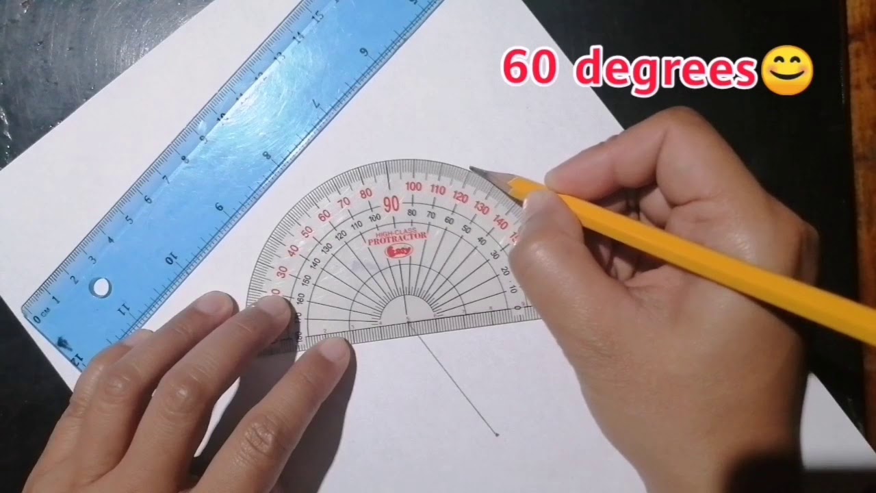 How to draw REGULAR HEXAGON using Protractor & Ruler||TAGALOG MATH TUTORIAL
