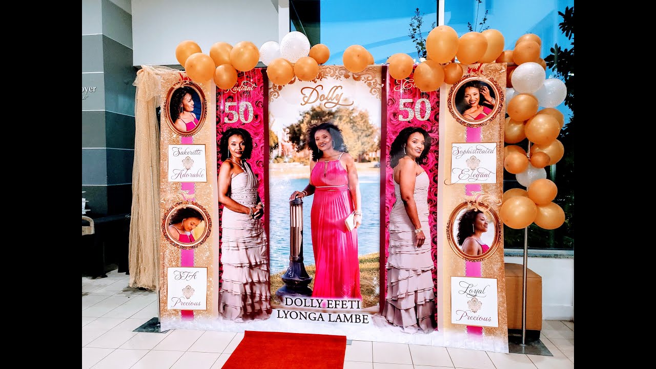 SURPRISE 50th BIRTHDAY Celebration For Mrs. Dolly Lyonga Lambe