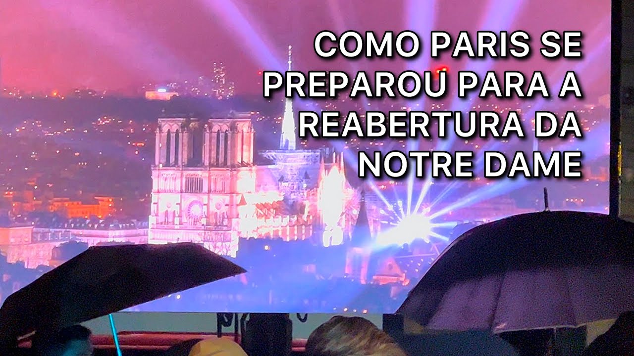 NOTRE DAME: BASTIDORES E MOVIMENTAÇÃO DE AUTORIDADES E PÚBLICO NA ÎLE DE LA CITÉ