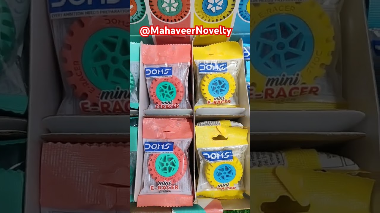 Dom's mini E-racer Eraser #doms #eraser #racer #song #shortsvideo #gift
