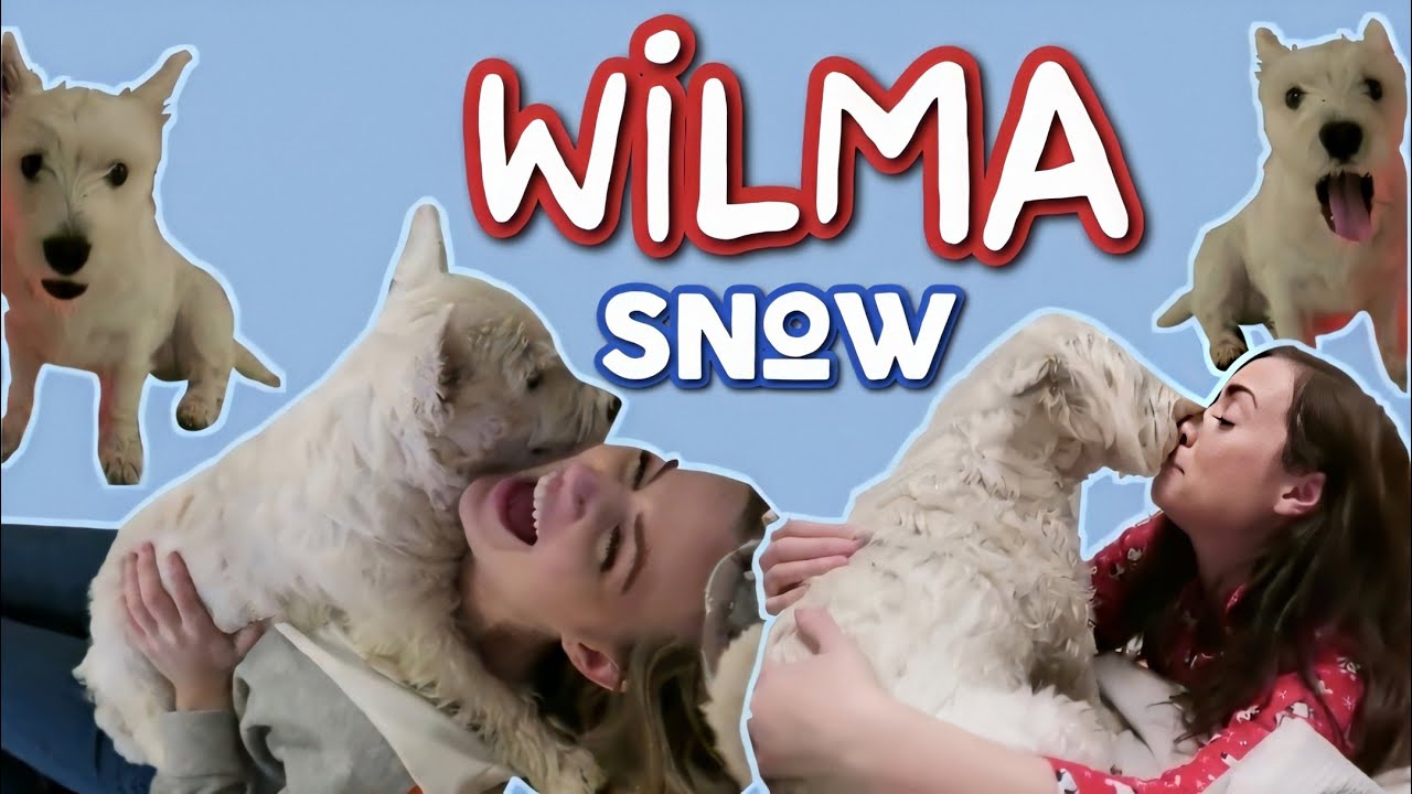WILMA SNOW WITH HER MOMMIES | Rose and Rosie