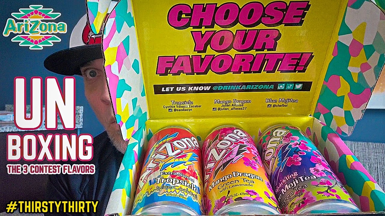 Arizona Beverage Co.&reg; Limited Edition Flavor Contest Unboxing! 📦 | Thirsty Thirty | theendorsement