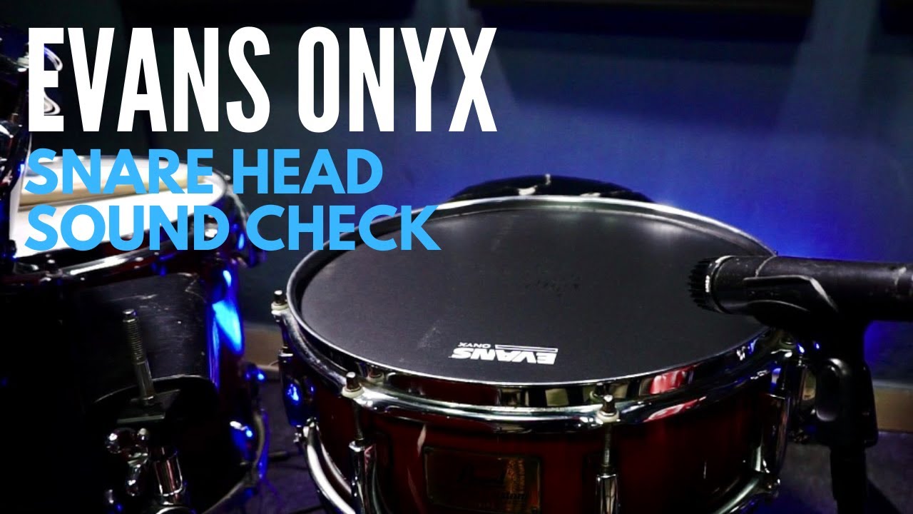 Evans Onyx Snare Drum Head