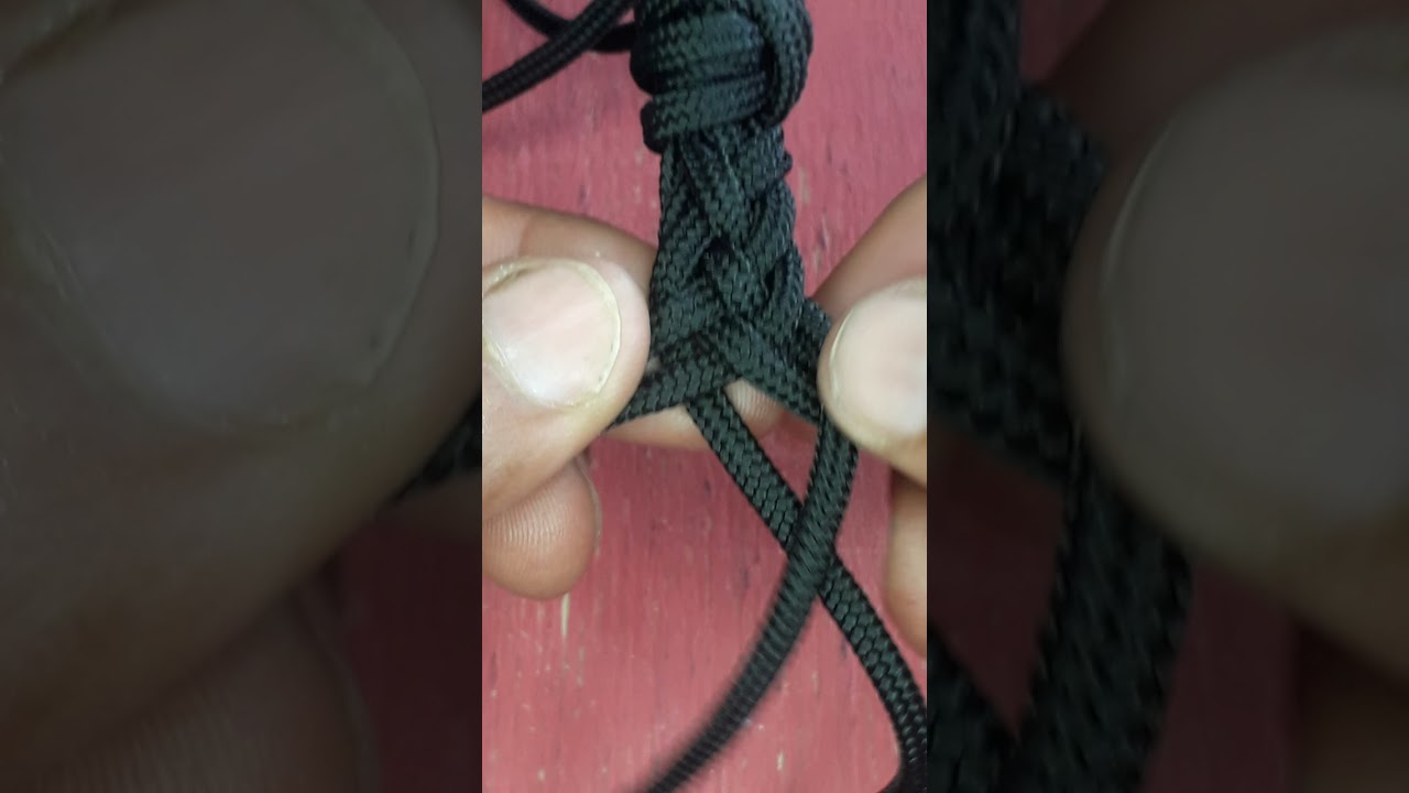 como fazer tran&ccedil;a chata de 6 tentos