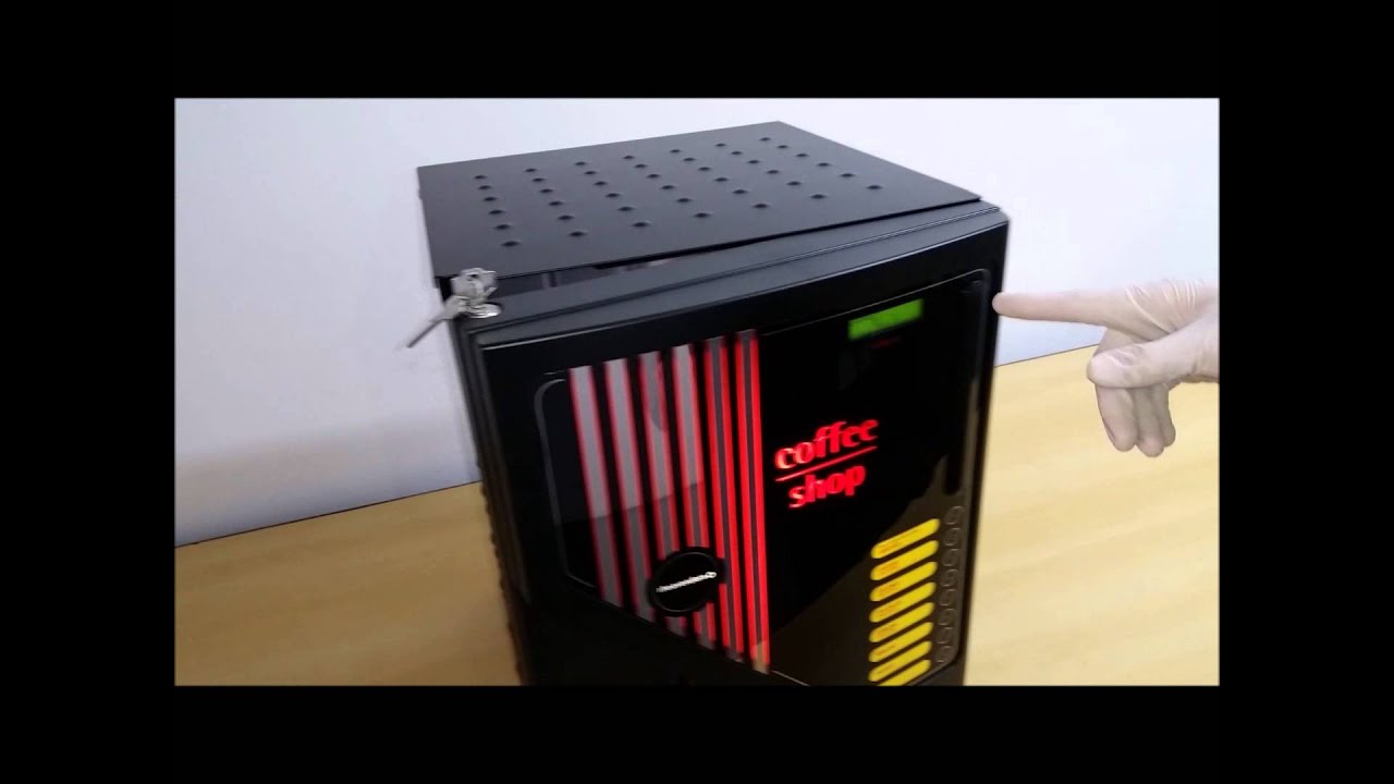 Máquina de café Modelo XS-H5 - Instrução: Botão de Programação
