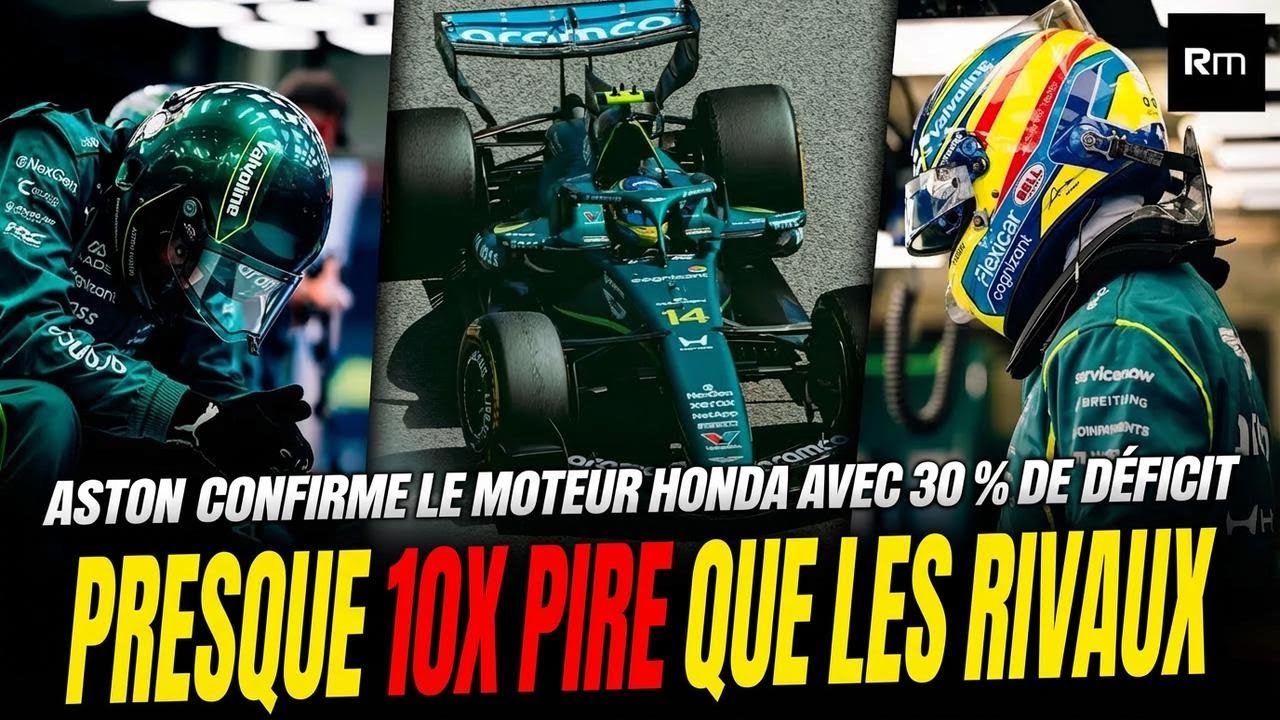 Aston Martin Honda avoue un énorme déficit moteur : la situation est catastrophique !