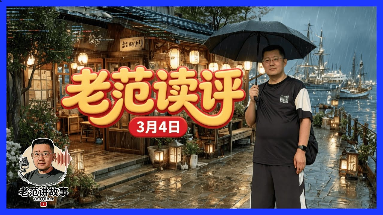 老范读评 3月4日 Anthropic争议前线：不民主指控、蒸馏攻防与国防合同 OpenCloud养龙虾实录：装机调教、记忆系统、后门风险一次讲透