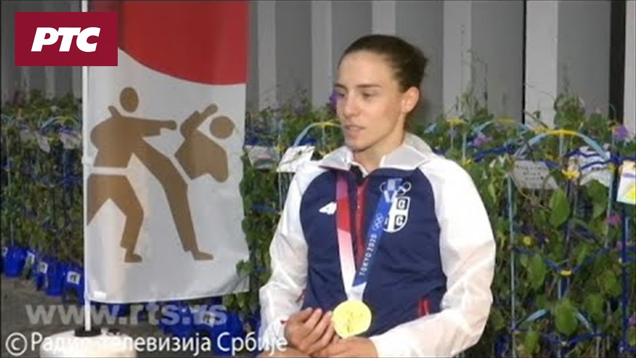 Jovana Preković za RTS: Sanjala sam da nosim zastavu Srbije