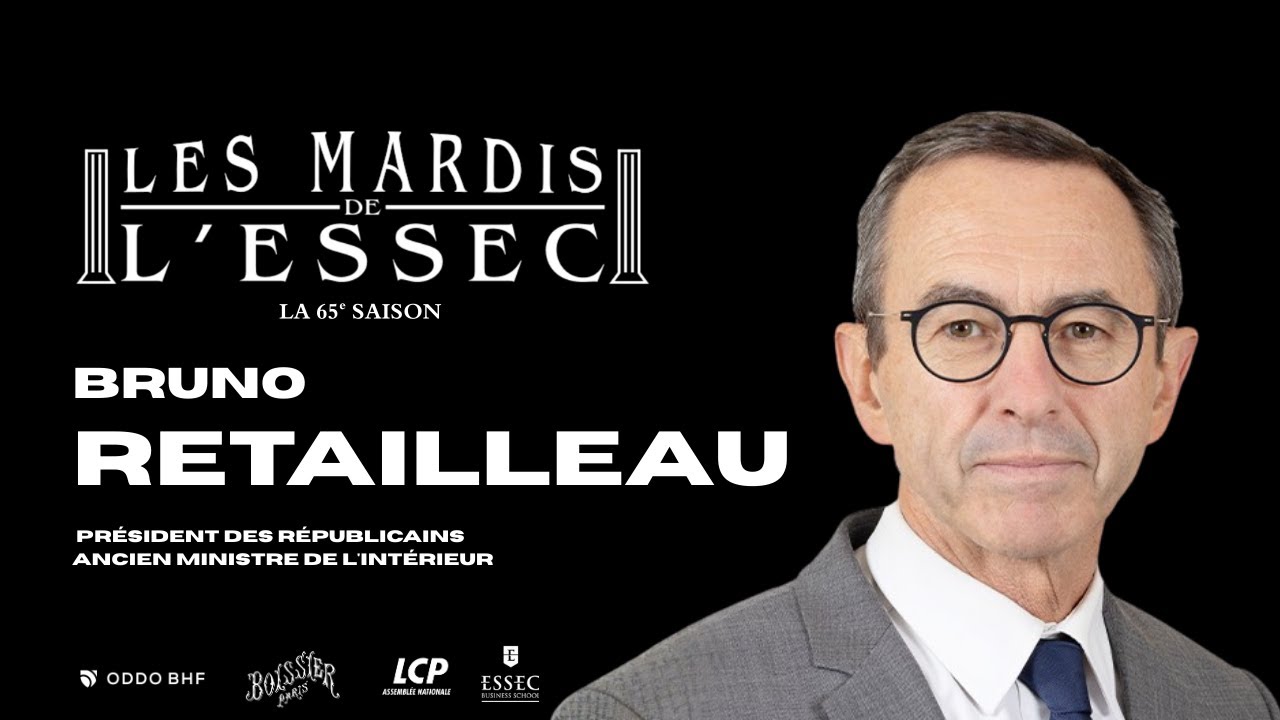 Bruno Retailleau aux Mardis de l'ESSEC !