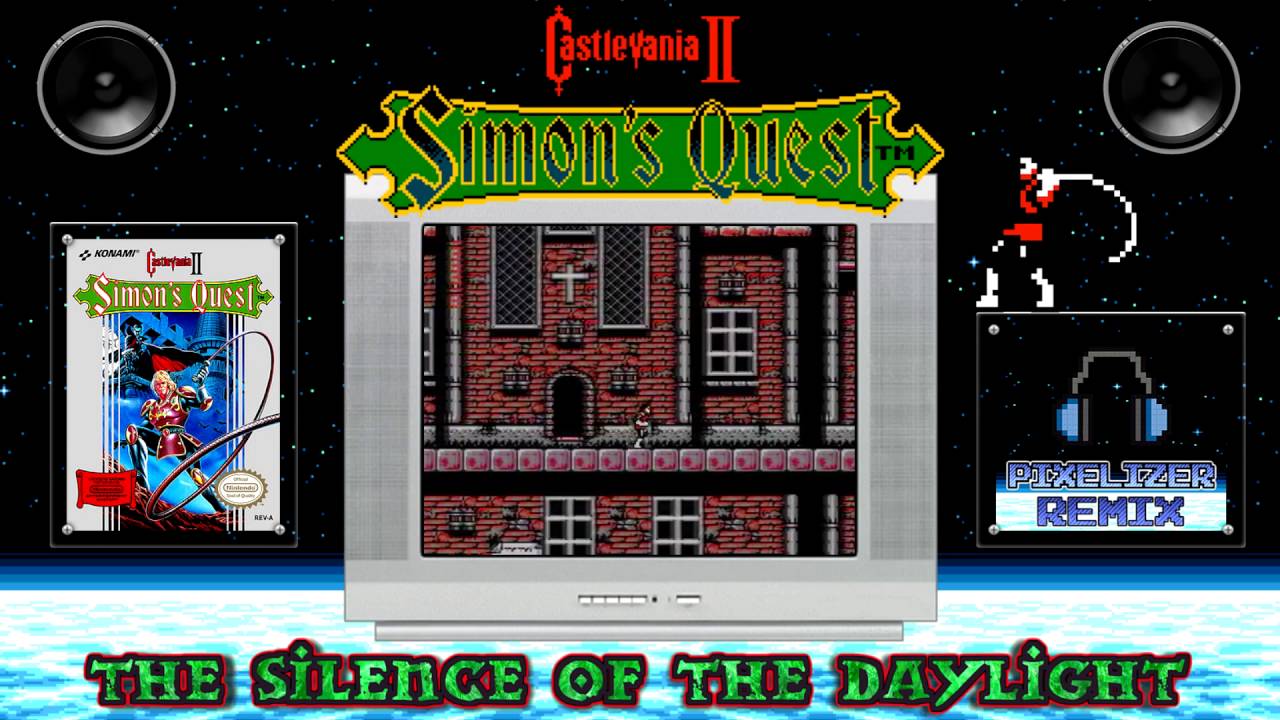 Castlevania 2 - Video - The Silence of the Daylight - Nintendo Nes - Pixelizer REMIX