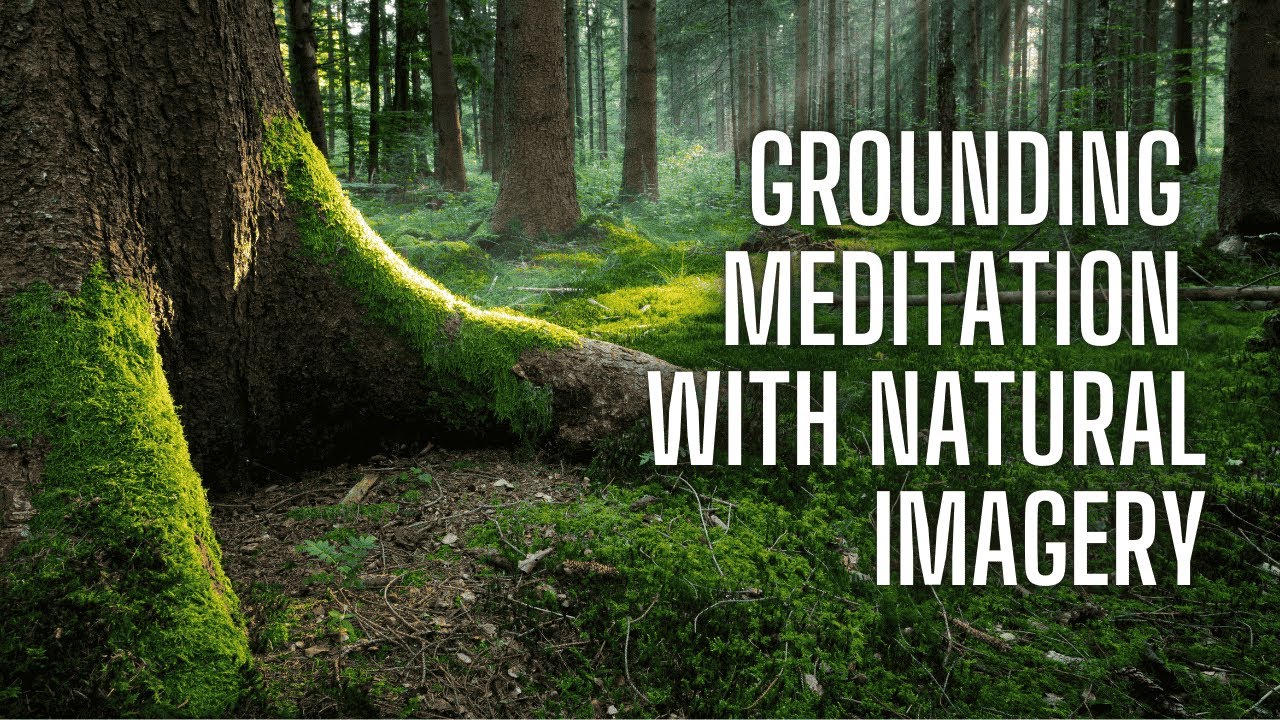 Voice Only Guided Meditation With Nature Imagery, Deeply Relaxing Grounding Meditation, Calm